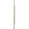 Ekena Millwork Durham Ceiling Medallion (Fits Canopies up to 4 1/4"), Hand-Painted Clear Yellow, 31"OD x 1 1/2"P CM31DUCYF - alternate 4